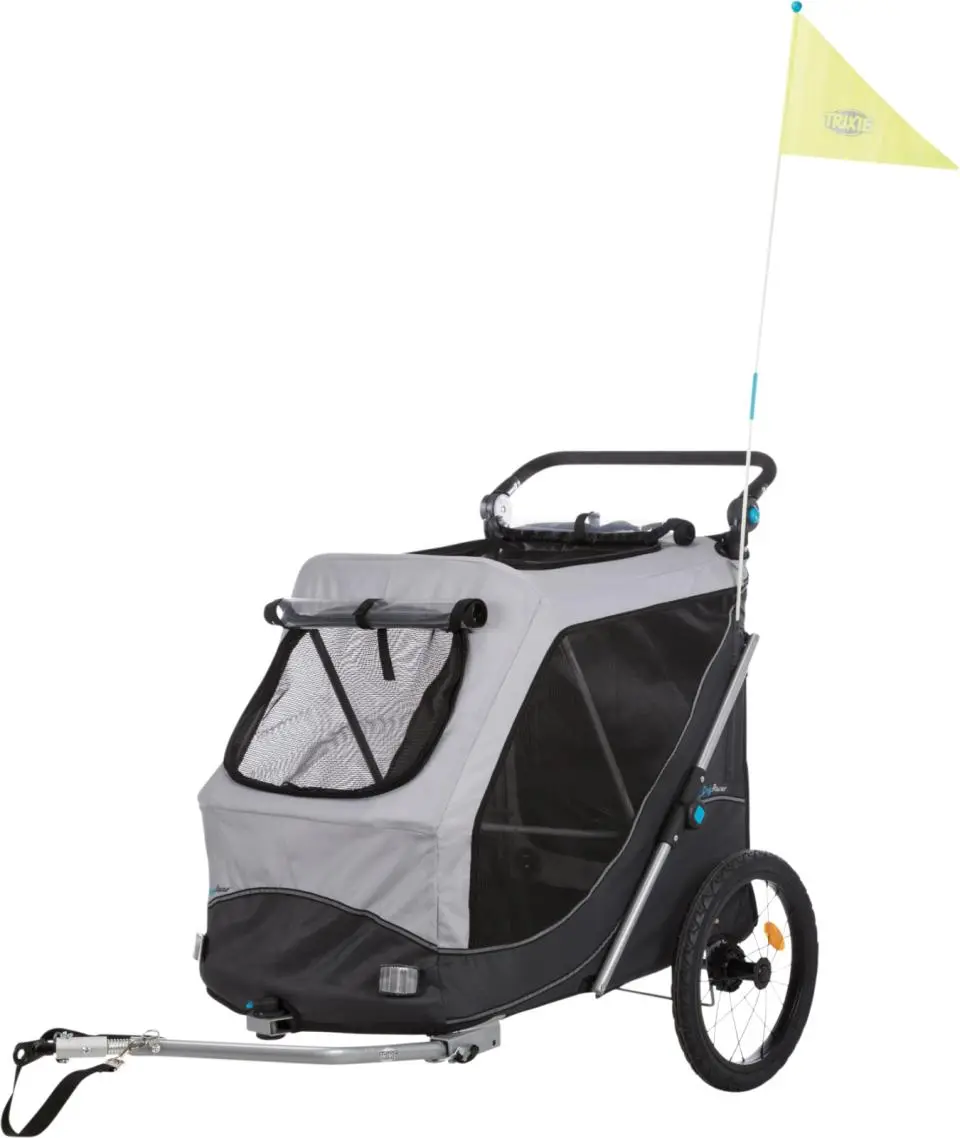 Trixie Cykel trailer til hunde op til 30 kg med quick-fold